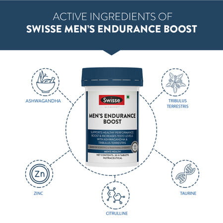 Swisse Ultiboost Men's Endurance Tablet 30 No's