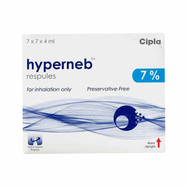 Hyperneb 7% Respules 4 Ml(Pack Of 7)