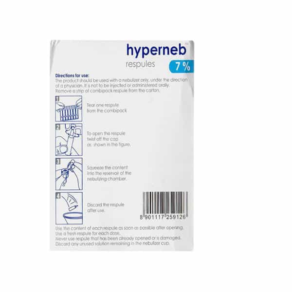 Hyperneb 7% Respules 4 Ml(Pack Of 7)