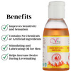Vigini Intimate Strawberry Sexual Lubricant Water-Based Long Lasting Gel & Penis Growth Massage Oil