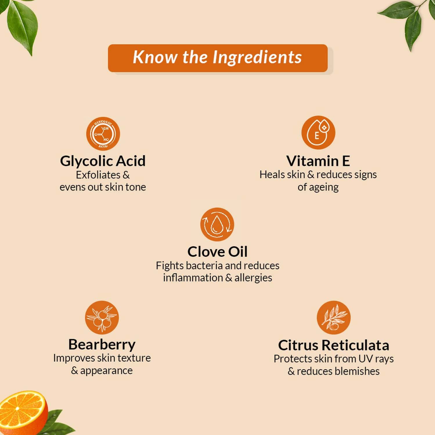 Buy FIXDERMA ORANGE FACE WASH WITH VITAMIN E & BEARBERRY 75G Online