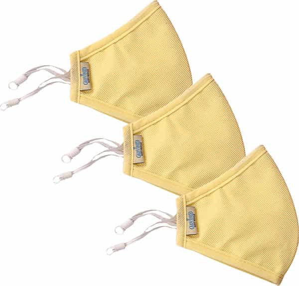 Advind Healthcare Smog Guard N95 Kids Mask Without Valve S (6-10 Years) - Beige Pack Of 3