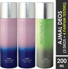 Ajmal 2 Persuade & Nightingale Deodorant Pack Of 3 Deodorants 200Ml Each (Total 600Ml) For Unisex