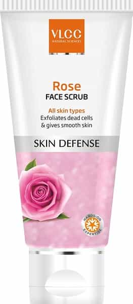 Vlcc Rose Face Scrub - 80 Ml