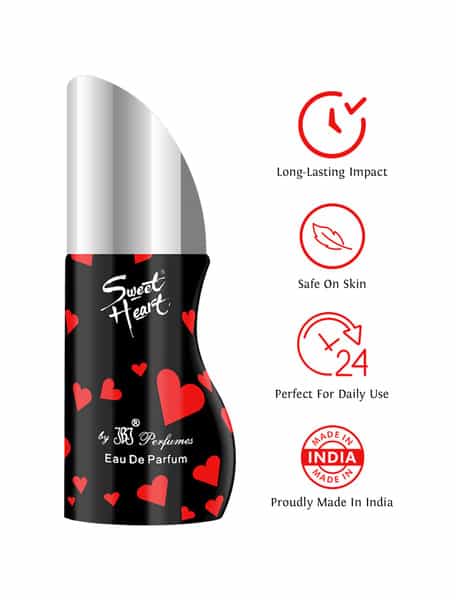 Sweet Heart Red Long Lasting Eau De Perfume 60Ml