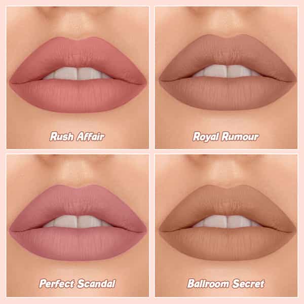 Tnw The Natural Wash Comfy Matte Liquid Lipstick 02 Royal Rumour | Mocha Brown Tone 3 Ml