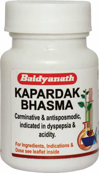 Baidyanath Asli Ayurved Kapardak Bhasma 10 G (Pack Of 3)