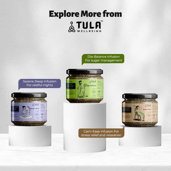 Tula Wellbeing Immune-Boost Infusion | 100% Natural With Cinnamon | Turmeric & Black Pepper - 100G