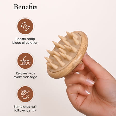 Panash Prashanti Scalp Soother Hair Massager 1 Pc