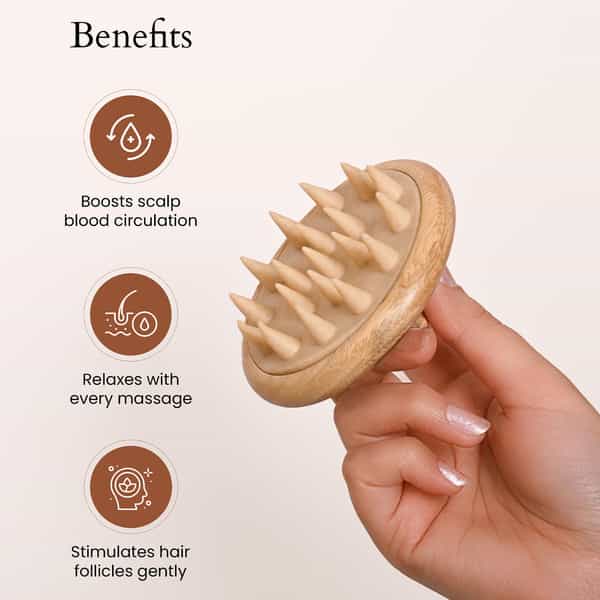 Panash Prashanti Scalp Soother Hair Massager 1 Pc