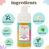 Vigini Anti-Acne Oil Control Foaming Toner Face Wash 150Ml | Serum 30Ml & Pits Scar Stop Gel 20Ml