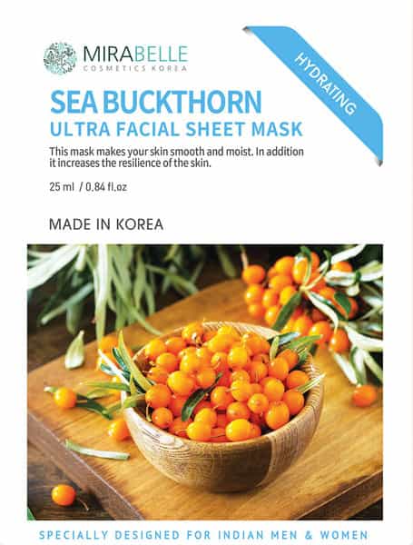 Mirabelle Sea Buckthorn Ultra Facial Sheet Mask