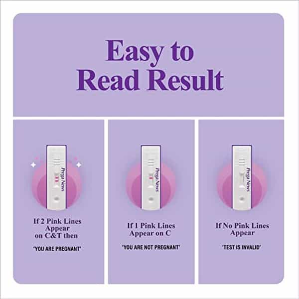 Prega News Value Pack( 2 Gloves + 2 Urine Containers + 2 Pregnancy Test Kits ) | Pack Of 2