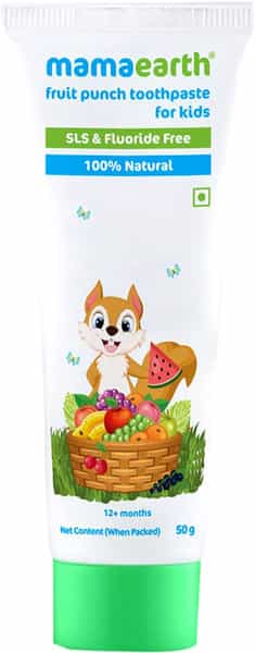 Mamaearth Fruit Punch Toothpaste For Kids - 50G