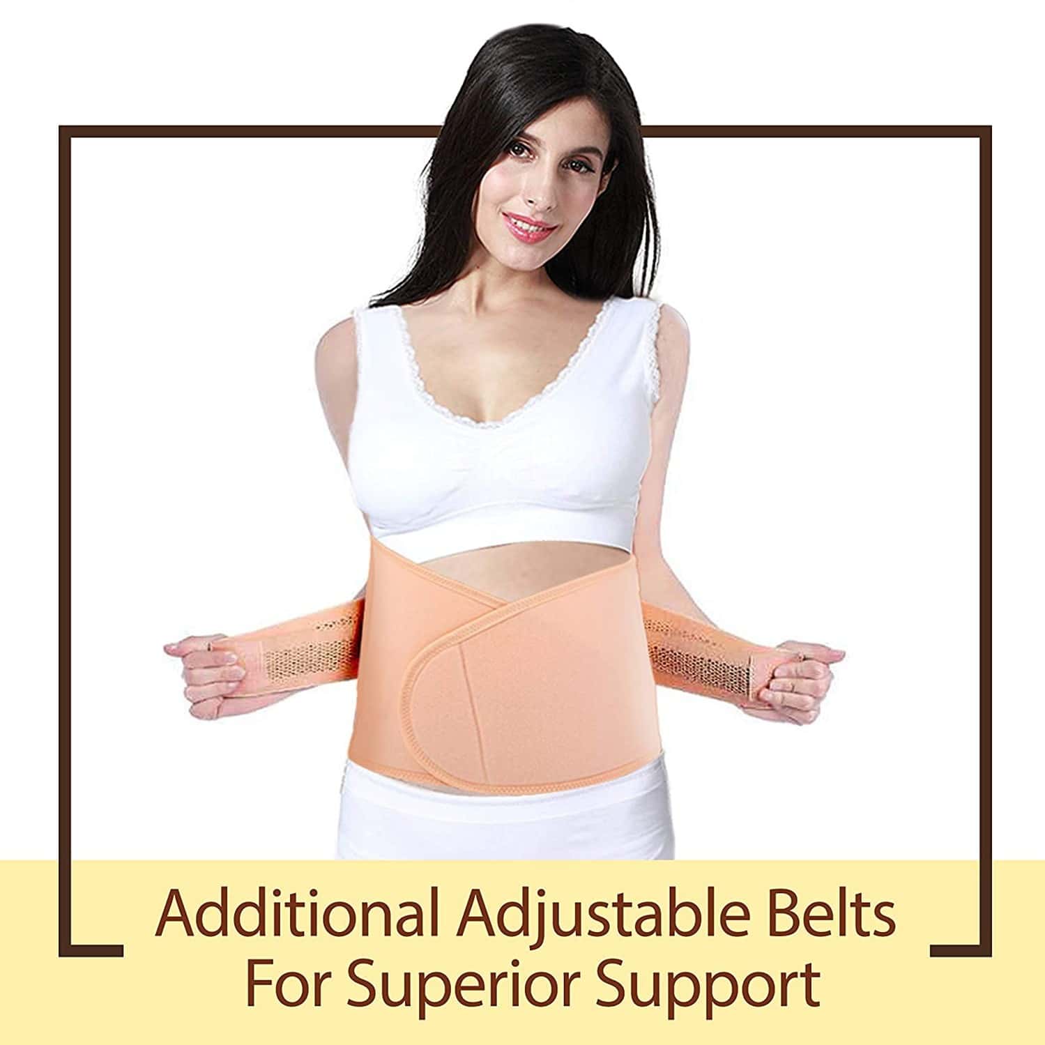 Buy LUVLAP POST NATAL MATERNITY CORSET BELT POSTPARTUM TUMMY SHAPER L