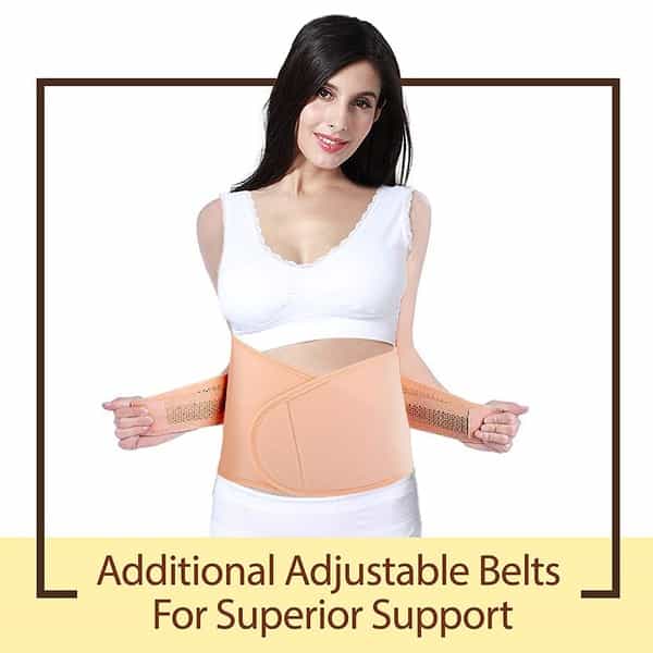 Luvlap Post Natal Maternity Corset Belt Postpartum Tummy Shaper L