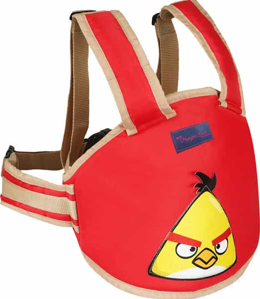 Magic Seat- 2 Wheelerkids Safety Seat Belt/Kids Carrier Protection For 2 Wheelers (Red-Angry Bird)