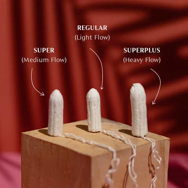 Cambio 100% Cotton Tampon For Heavy Flow Pack Of 1 (16 Pieces) Super