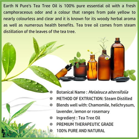 Earth N Pure Tea Tree Essential Oil (30 Ml) (30 Ml)
