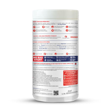 Gritzo Supermilk Height+ Protein Drink For Boys (13+ Yrs) | 400g | Cafe Mocha