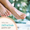 Nat Habit Lavender Therapeutic Foot Salt With Rose Beetroot & Lemon Spa | Aromatherapy - 100G