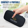 Outer Woods Insulin Cooler Bag With 2 Ice Gel Packs | 6+ Hrs Cooling | Insulin Travel Pouch - Black