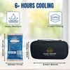 Outer Woods Insulin Cooler Bag With 2 Ice Gel Packs | 6+ Hrs Cooling | Insulin Travel Pouch - Black