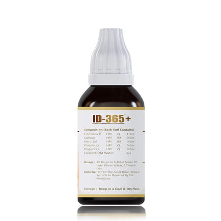 Shuddhi Id 365 Drops | Ayurvedic Immunity Booster Drops | Adults And Children | 30ml