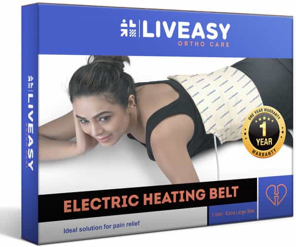 Liveasy Ortho Care Electric Heating Belt Extra Large