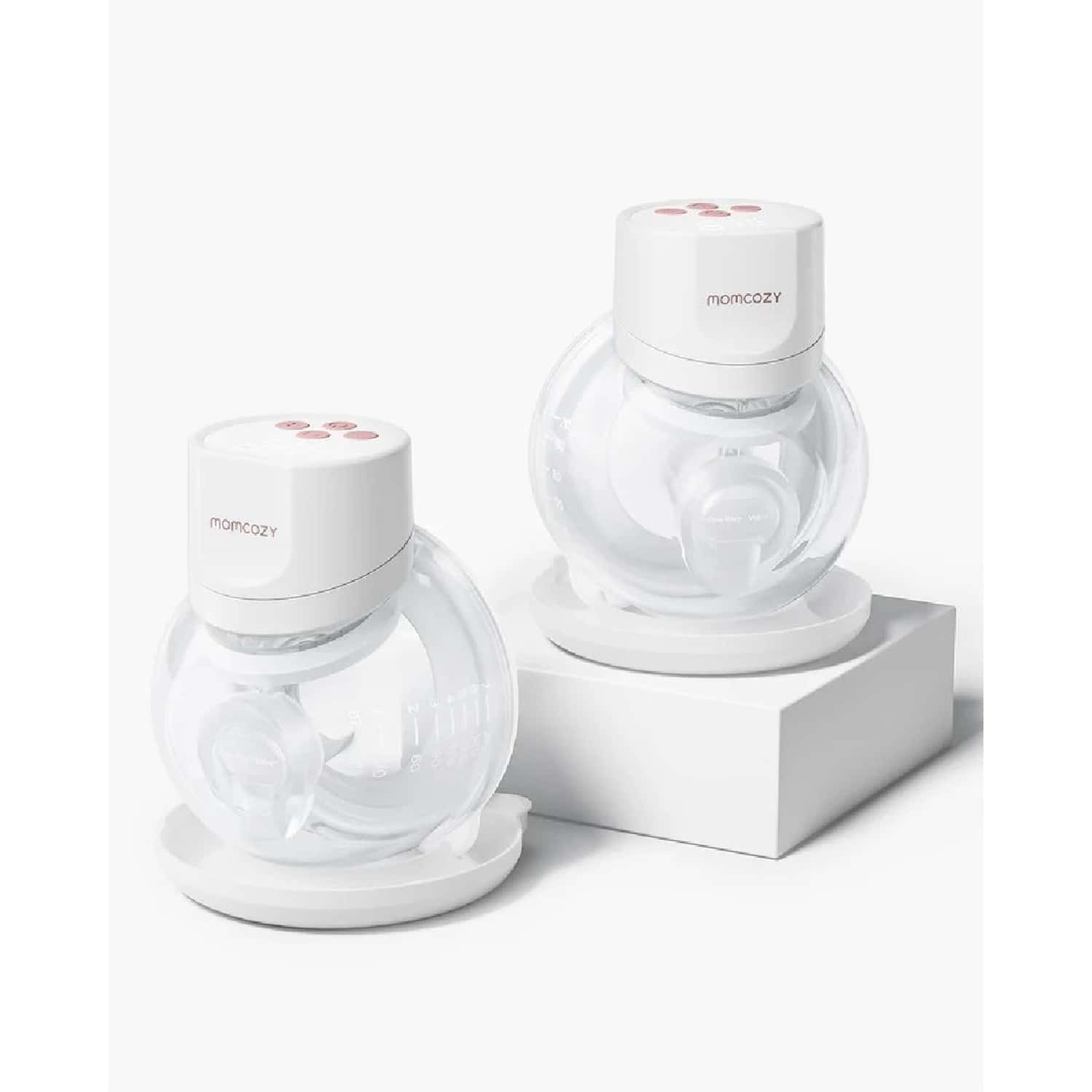 Momcozy Wearable Breast Pump S12pro Quick White Double Pack