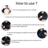 Sandpuppy Neckfit - Electric Heating Pad For Neck & Cervical Pain Relief -Black