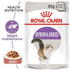 Royal Canin Sterlised For Adult Cats | 85 Grams | Pack Of 12 Sachet | Wet Food