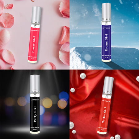 La French Sassy Mini Gift Set Perfumes For Women 4 X 10ml