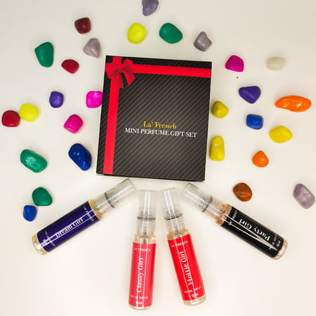 La French Sassy Mini Gift Set Perfumes For Women 4 X 10ml