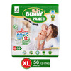 Bummy Pants Baby Diaper - Xl | Ultra Dry Comfort | 360 Protection | 12Hr Absorption - (1 X 56Pcs)