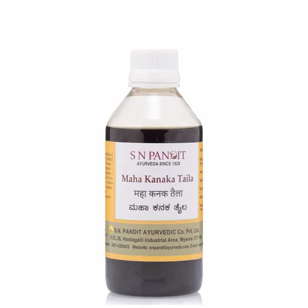 S N Pandit Ayurveda Maha Kanaka Taila - 500Ml