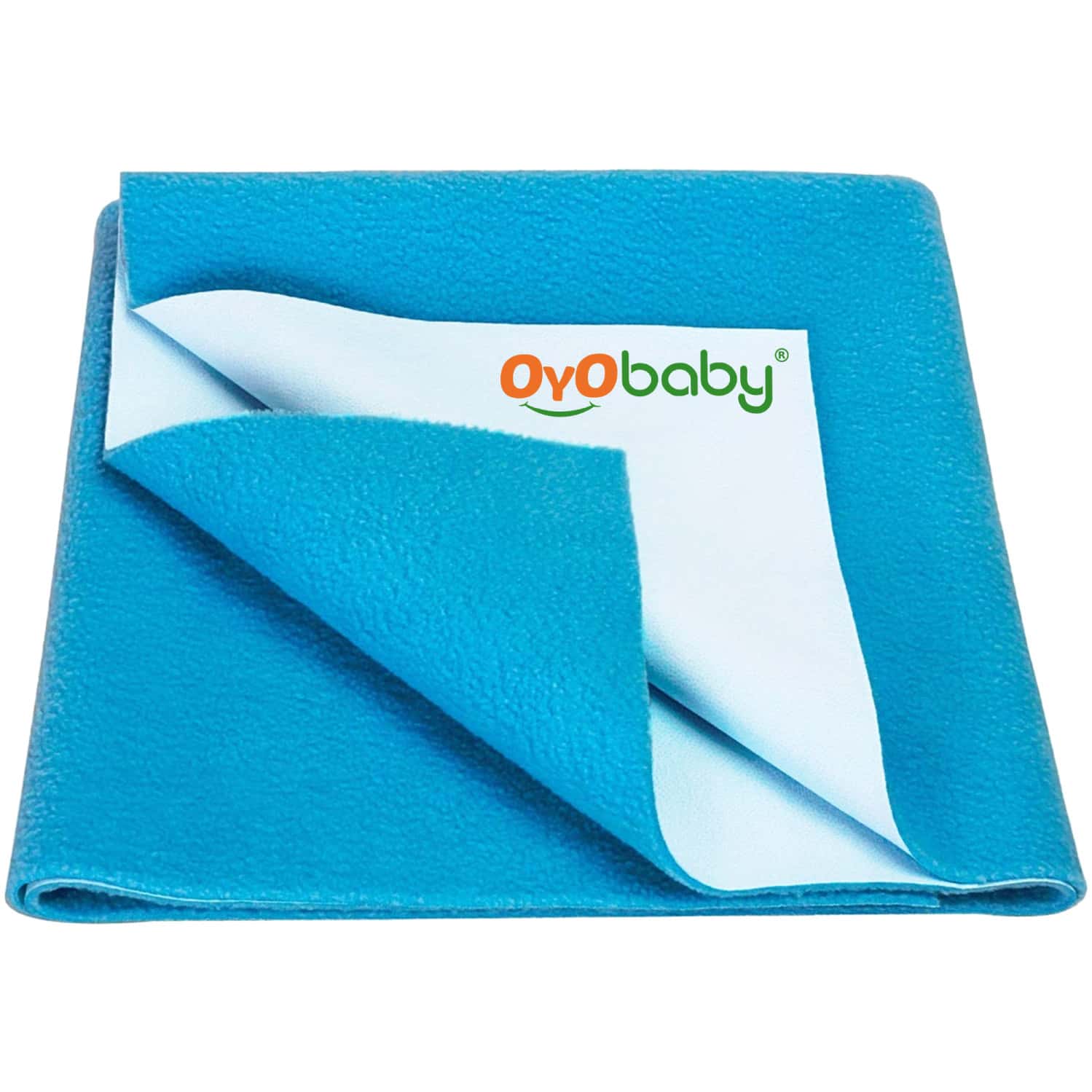 Oyo Baby Waterproof Bed Protector Baby Dry Sheet Extra Large Firoza (140 Cm X 200 Cm)