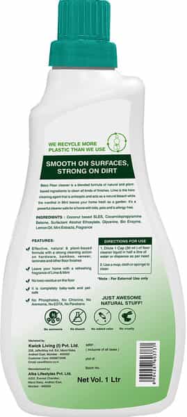 Beco Natural Floor Liquid 1L- Baby & Pets Safe