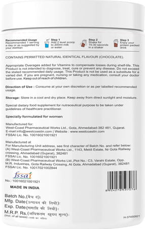 Sheneed Plant Based High Protein 22gms Powder For Weight & Metabolism Management 500gm