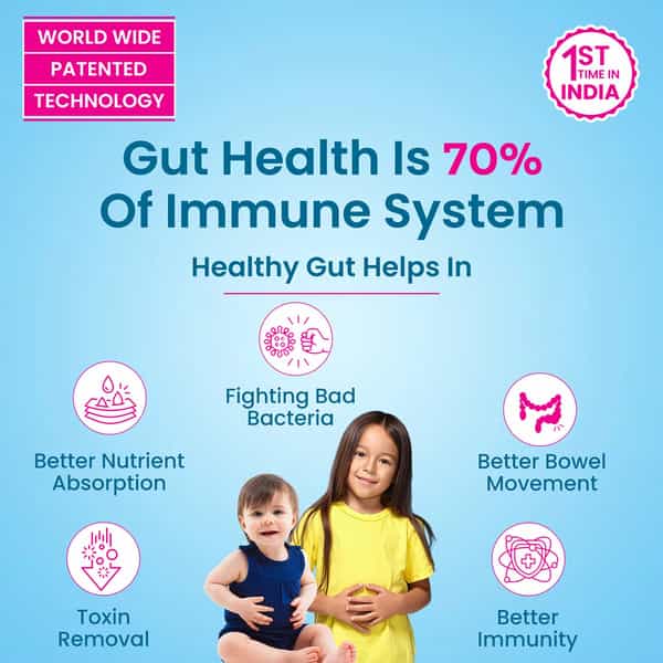 Morepen Intebact Drops 2Bn Probiotics Supplement For Digestive Health - 10 Ml Pack