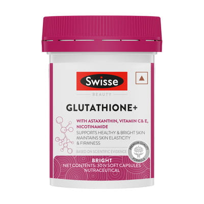 Buy SWISSE BEAUTY GLUTATHIONE+ CAPSULE 30 NO'S Online & Get Upto 60% OFF at  PharmEasy