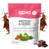 Oziva Protein & Herbs For Women Chocolate 1kg | For Weight Control Clean