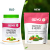 Oziva Protein & Herbs For Women Chocolate 1kg | For Weight Control Clean