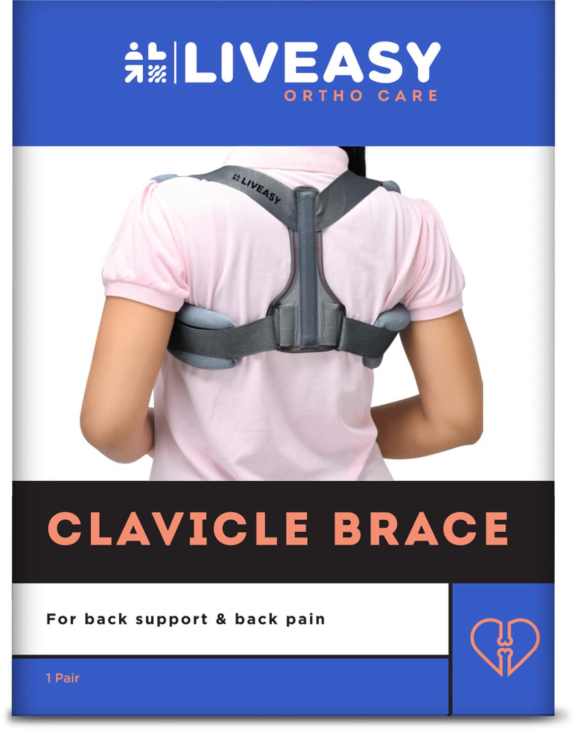 Liveasy Ortho Care Clavicle Brace-large