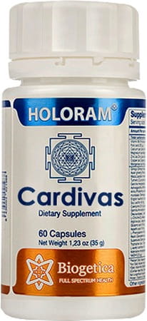 Biogetica Cardivas (heart Health Circulation Cardiovascular) - 60 Capsules