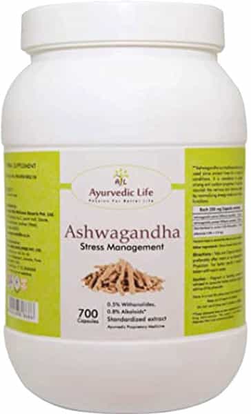 Ayurvedic Life Ashwagandha 700 Capsules Value Pack