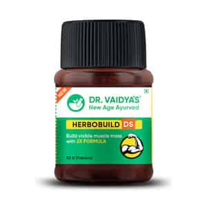 Dr. Vaidya's Herbobuild Ds( Double Strength ) -30 Capsules