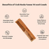 Goli Soda Neem Wood Comb - Double Tooth