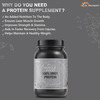 Dr. Morepen Muscle Food 100% Whey Protein | With Digestive Enzymes | Chocolate | Powder | 1 Kg