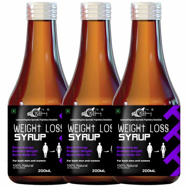 Riffway Weight Loss Syrup | For Men & Women 100% Ayurvedic (600Ml)